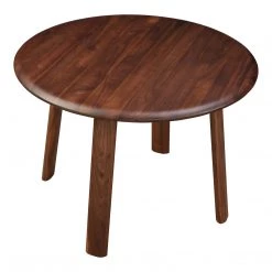 Moe's Home Collection Malibu Round Dining Table Walnut Tables