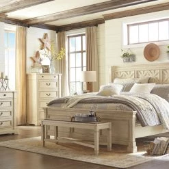 Ashley Furniture Bolanburg - Beige - Large Uph Dining Room Bench Benches