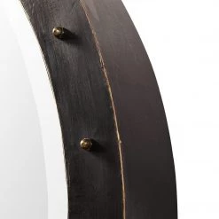 Accessories Uttermost Beldon Round Industrial Mirror