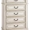 Ashley Furniture Realyn - Chipped White - Chest Chests