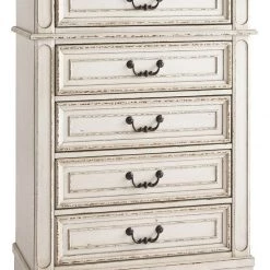 Ashley Furniture Realyn - Chipped White - Chest Chests