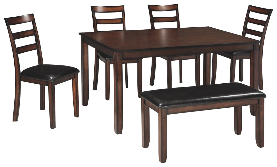 Ashley Furniture Dining Room Sets Coviar - Brown - Dining Room Table Set (6/cn) 3 Ashley Furniture Dining Room Sets Coviar - Brown - Dining Room Table Set (6/cn)
