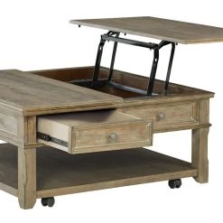 Signature Design By Ashley® Janismore - Grayish Brown - Lift Top Cocktail Table