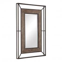 Accessories Uttermost Ward Open Framed Wood Mirror