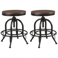 Ashley Furniture Valebeck - Best In Class - Swivel Barstool (2/CN)