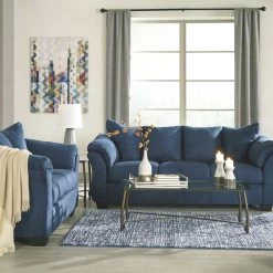 Ashley Furniture Darcy - Loveseat Contemporary - Stationary Loveseats 113 Ashley Furniture Darcy - Loveseat Contemporary - Stationary Loveseats