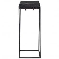 Accessories Uttermost Telone Black Small Pedestal