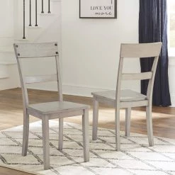 Ashley Furniture Loratti - Gray - Dining Room Side Chair (2/cn) Chairs 12 Ashley Furniture Loratti - Gray - Dining Room Side Chair (2/cn) Chairs