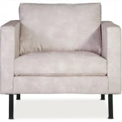 Moe's Home Collection Sink In Chair Ecru