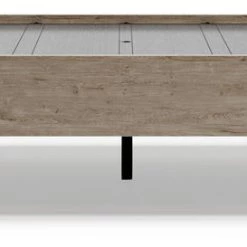 Signature Design By Ashley® Oliah - Natural - Queen Platform Bed Beds