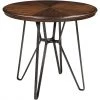 Ashley Furniture Centiar - Dark Brown - Round Drm Counter Table Tables 2 Ashley Furniture Centiar - Dark Brown - Round Drm Counter Table Tables