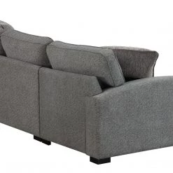 Emerald Home Repose Right Chofa, Dark Gray