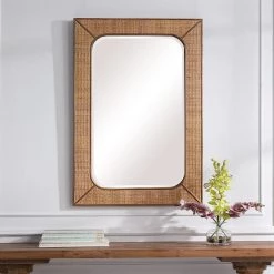 Accessories Uttermost Tahiti Rattan Mirror