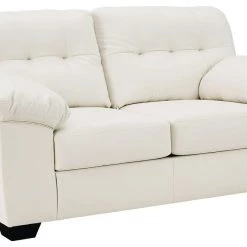Signature Design By Ashley® Donlen - White - Loveseat Loveseats