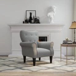 Emerald Home Lydia Chair, Performance Gray Chairs 14 Emerald Home Lydia Chair, Performance Gray Chairs