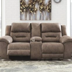 Signature Design By Ashley® Stoneland - Reclining Power Sofa, Double Reclining Power Loveseat With Console 19 Signature Design By Ashley® Stoneland - Reclining Power Sofa, Double Reclining Power Loveseat With Console