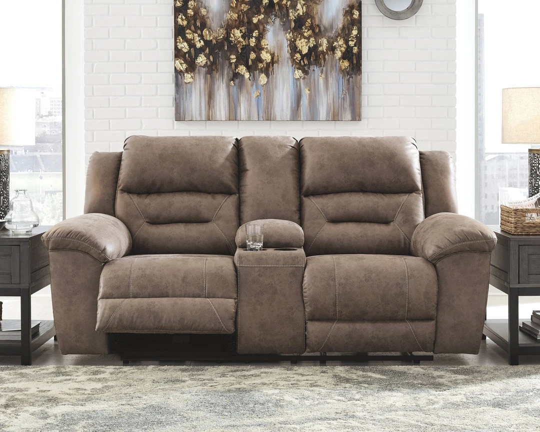 Signature Design By Ashley® Stoneland - Reclining Power Sofa, Double Reclining Power Loveseat With Console 10 Signature Design By Ashley® Stoneland - Reclining Power Sofa, Double Reclining Power Loveseat With Console