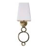 Accessories Uttermost Brambleton 1 Light Brass Sconce