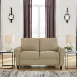 Signature Design By Ashley® Loveseats Carten - Quartz - Rta Loveseat