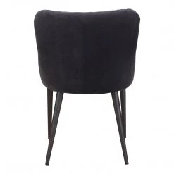 Moe's Home Collection Etta Dining Chair Dark Grey Chairs