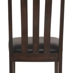 Ashley Furniture Haddigan - Dark Brown - Dining Uph Side Chair (2/cn)