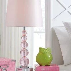 Ashley Furniture Accessories Letty - Pink - Crystal Table Lamp (1/cn) 8 Ashley Furniture Accessories Letty - Pink - Crystal Table Lamp (1/cn)