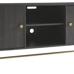 Ashley Furniture Yarlow - Black - Large Tv Stand