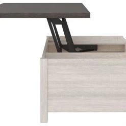 Ashley Furniture Dorrinson - White / Black / Gray - Lift Top Cocktail Table Tables 28 Ashley Furniture Dorrinson - White / Black / Gray - Lift Top Cocktail Table Tables