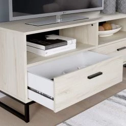 Ashley Furniture Socalle - Light Natural - Medium Tv Stand TV Stands