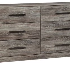 Ashley Furniture Cazenfeld - Black/Gray - Dresser, Mirror Dressers