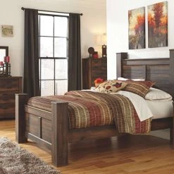Signature Design By Ashley® Quinden - Dark Ultimate Best In Class Poster Bed Beds
