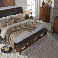 Signature Design By Ashley® Ralene - Ultimate Best In Class Dresser, Mirror, Upholstered Panel Bed