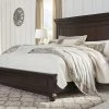 Signature Design By Ashley® Brynhurst - Dark Brown - California King Panel Bed Beds 2 Signature Design By Ashley® Brynhurst - Dark Brown - California King Panel Bed Beds