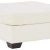 Signature Design By Ashley® Ottomans Donlen - White - Oversized Accent Ottoman