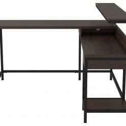 Ashley Furniture Camiburg - Warm Brown - L-desk With Storage Desks 19 Ashley Furniture Camiburg - Warm Brown - L-desk With Storage Desks