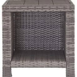 Ashley Furniture Tables Salem - Gray - Square End Table