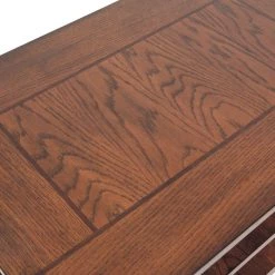 Ashley Furniture Tables Cross - Medium Brown - Chair Side End Table