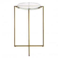 Uttermost Star-crossed Glass Accent Table Tables