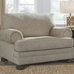 Signature Design By Ashley® Kananwood - Oatmeal - 2 Pc. - Chair And A Half With Ottoman Chair & Ottoman Sets