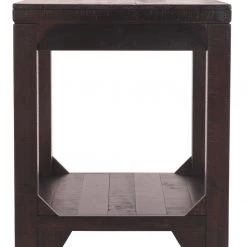 Ashley Furniture Tables Rogness - Rustic Brown - Rectangular End Table