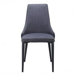 Moe's Home Collection Hazel Dining Chair Dark Grey-m2