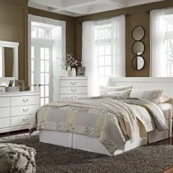 Signature Design By Ashley® Beds Anarasia - Best In Class - Sleigh Headboard With Bolt On Bed Frame