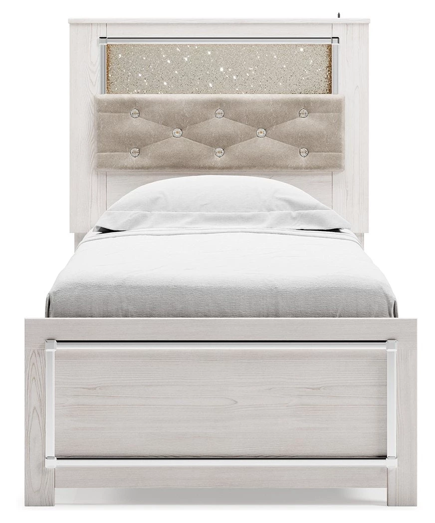 Signature Design By Ashley® Beds Altyra - Panel Bookcase Bed 4 Signature Design By Ashley® Beds Altyra - Panel Bookcase Bed