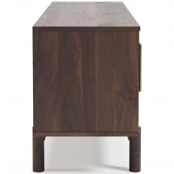 Ashley Furniture Calverson - Mocha - Medium Tv Stand - Medium