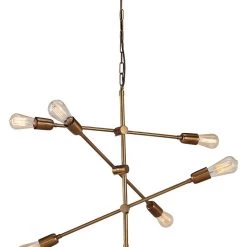 Ashley Furniture Nastalya - Gold Finish - Metal Pendant Light (1/cn) Accessories
