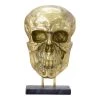 Moe's Home Collection Braincase Skull Statue Gold