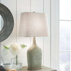 Ashley Furniture Accessories Maribeth - Sage - Paper Table Lamp (2/cn) 10 Ashley Furniture Accessories Maribeth - Sage - Paper Table Lamp (2/cn)