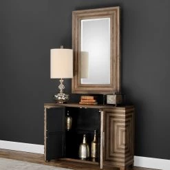 Uttermost Layton Geometric Console Cabinet Cabinets 16 Uttermost Layton Geometric Console Cabinet Cabinets