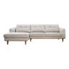 Moe's Home Collection Corey Sectional Beige Left