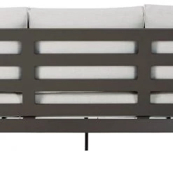 Signature Design By Ashley® Tropicava - Taupe/white - Sofa With Cushion